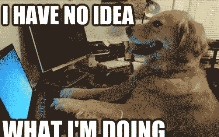 The original 'I have no idea what I am doing' meme